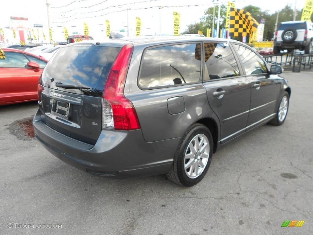 2008 V50 2.4i - Titanium Grey Metallic / Off Black photo #4