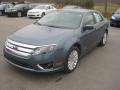 Steel Blue Metallic 2012 Ford Fusion Hybrid Exterior