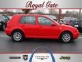 Tornado Red 2003 Volkswagen Golf GLS 4 Door