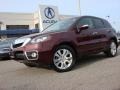 Basque Red Pearl 2010 Acura RDX SH-AWD Technology Exterior