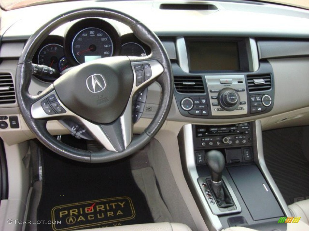 2010 Acura RDX SH-AWD Technology Taupe Dashboard Photo #56849309