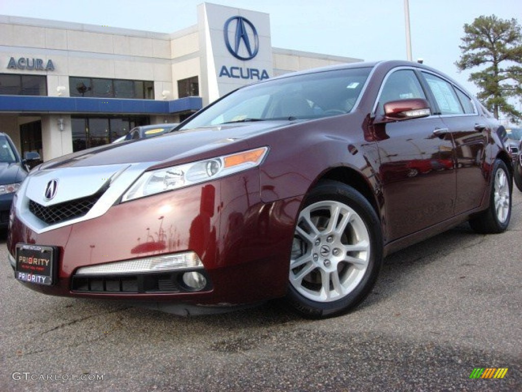 Basque Red Pearl Acura TL