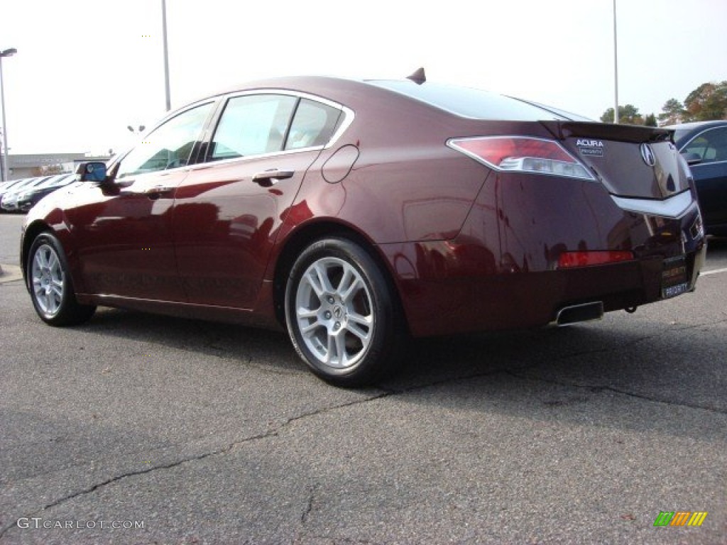 Basque Red Pearl 2009 Acura TL 3.5 Exterior Photo #56849594