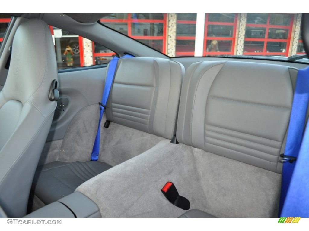 Graphite Grey Interior 2002 Porsche 911 Turbo Coupe Photo #56849657