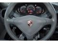 Graphite Grey 2002 Porsche 911 Turbo Coupe Steering Wheel