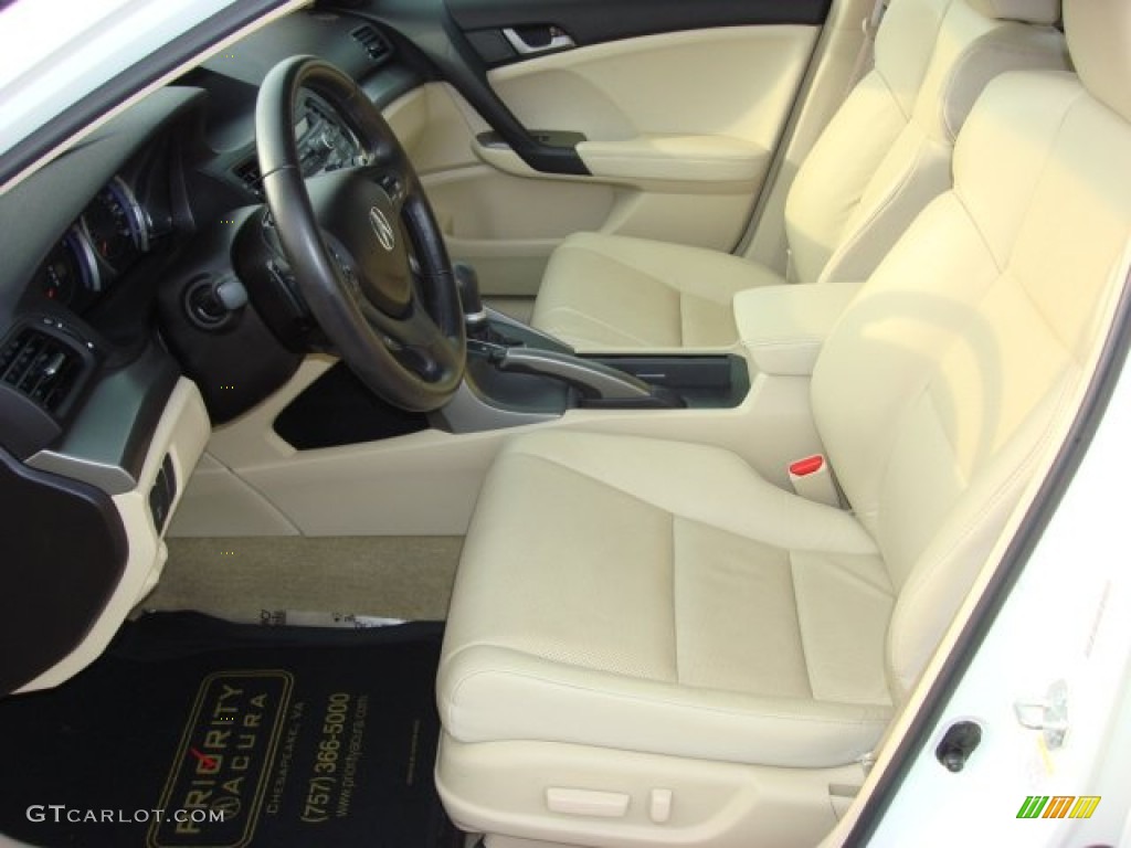 Parchment Interior 2010 Acura TSX Sedan Photo #56849891