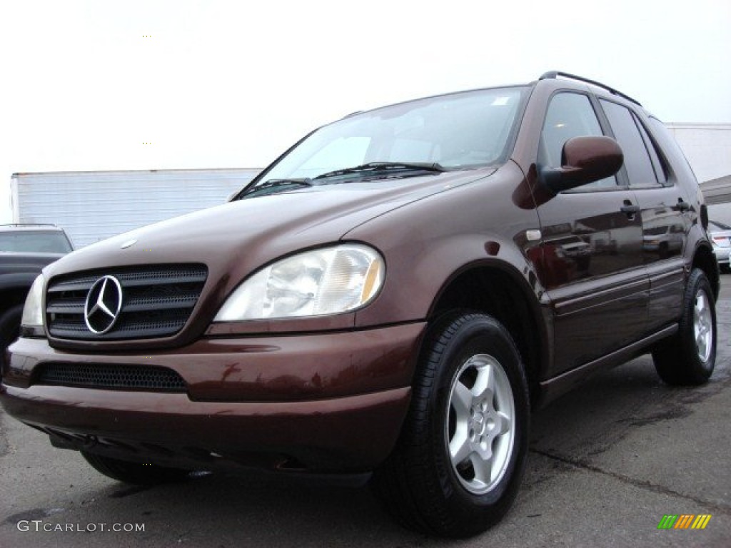 2001 ML 320 4Matic - Bourbon Metallic / designo Cognac photo #1