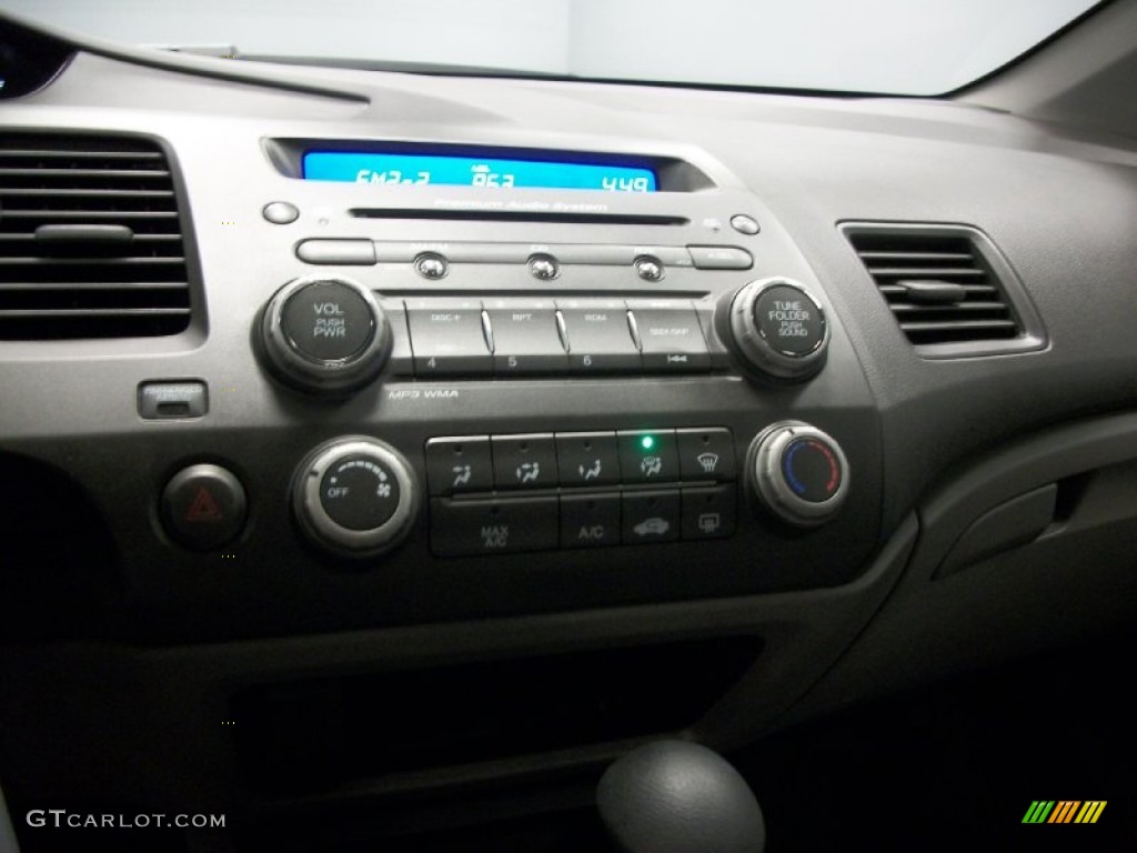 2011 Civic EX Coupe - Polished Metal Metallic / Gray photo #19