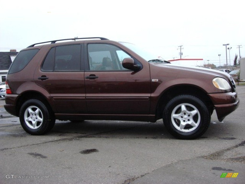 2001 ML 320 4Matic - Bourbon Metallic / designo Cognac photo #7