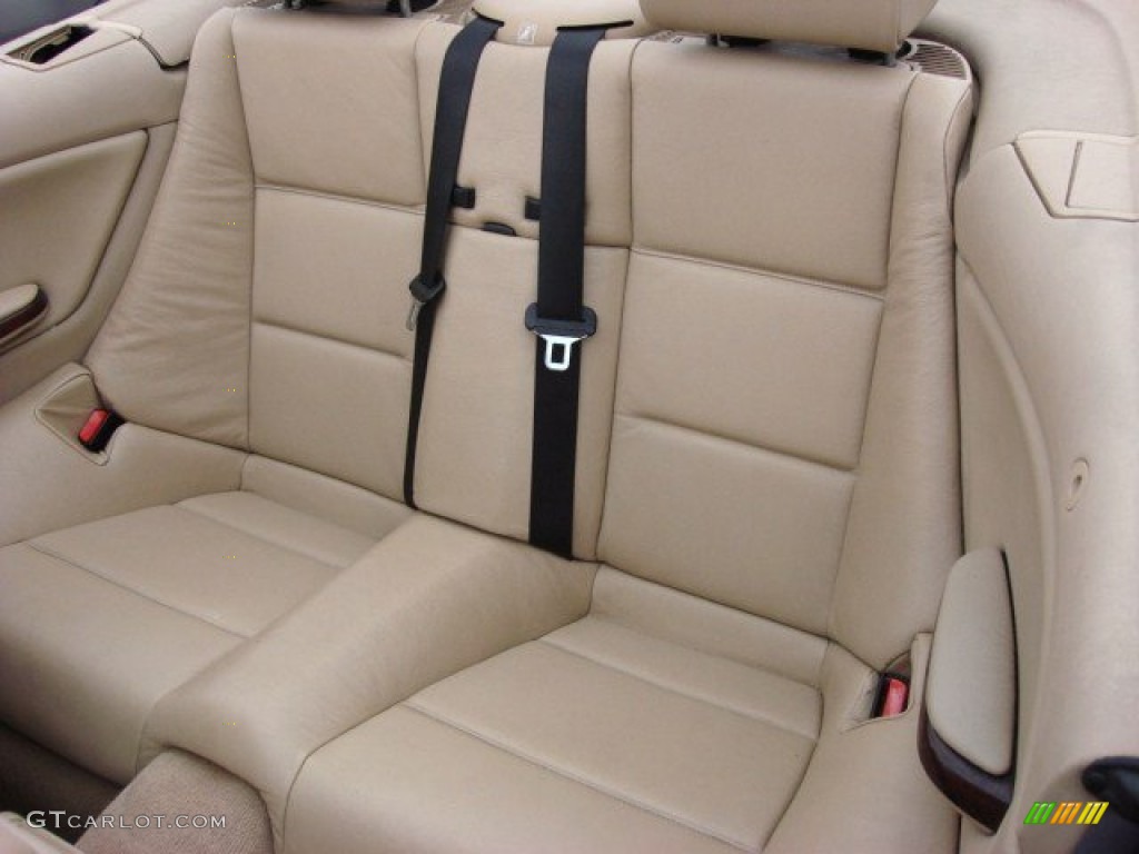 Beige Interior 2002 BMW 3 Series 325i Convertible Photo #56851859