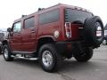 2005 Red Metallic Hummer H2 SUV  photo #4