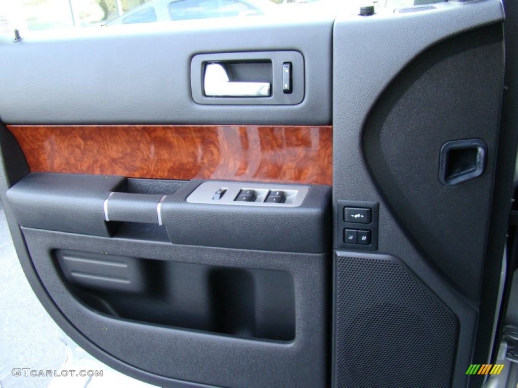 2009 Ford Flex Limited Charcoal Black Door Panel Photo #56853032