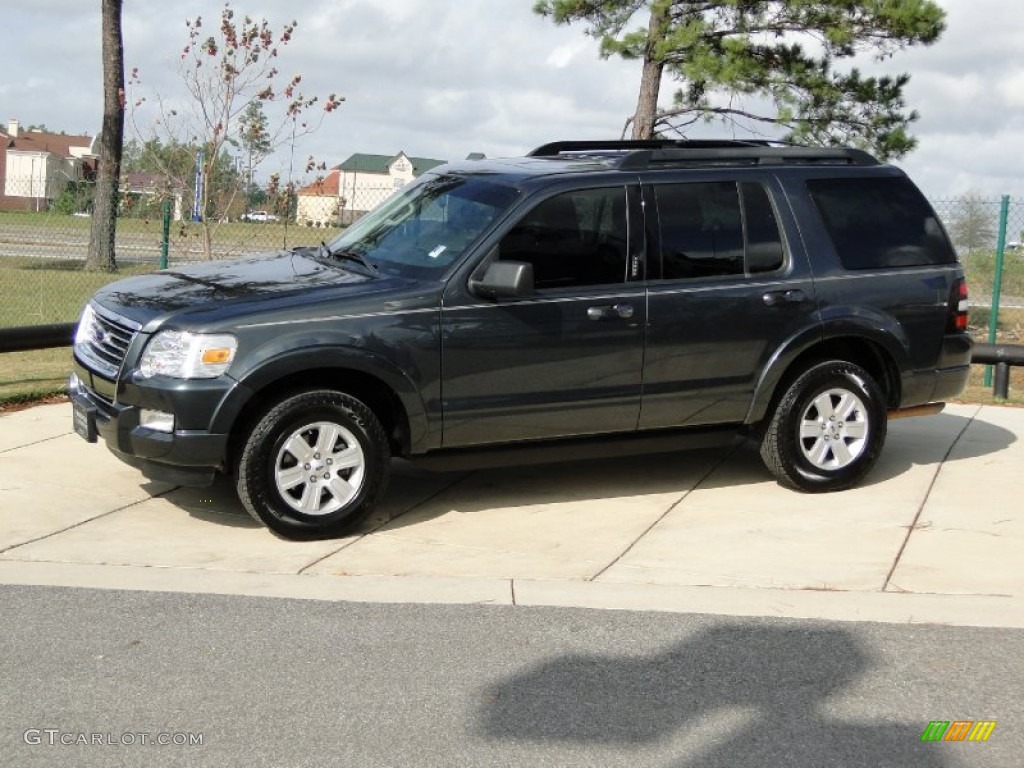 Black Pearl Slate Metallic 2009 Ford Explorer XLT Exterior Photo #56853295