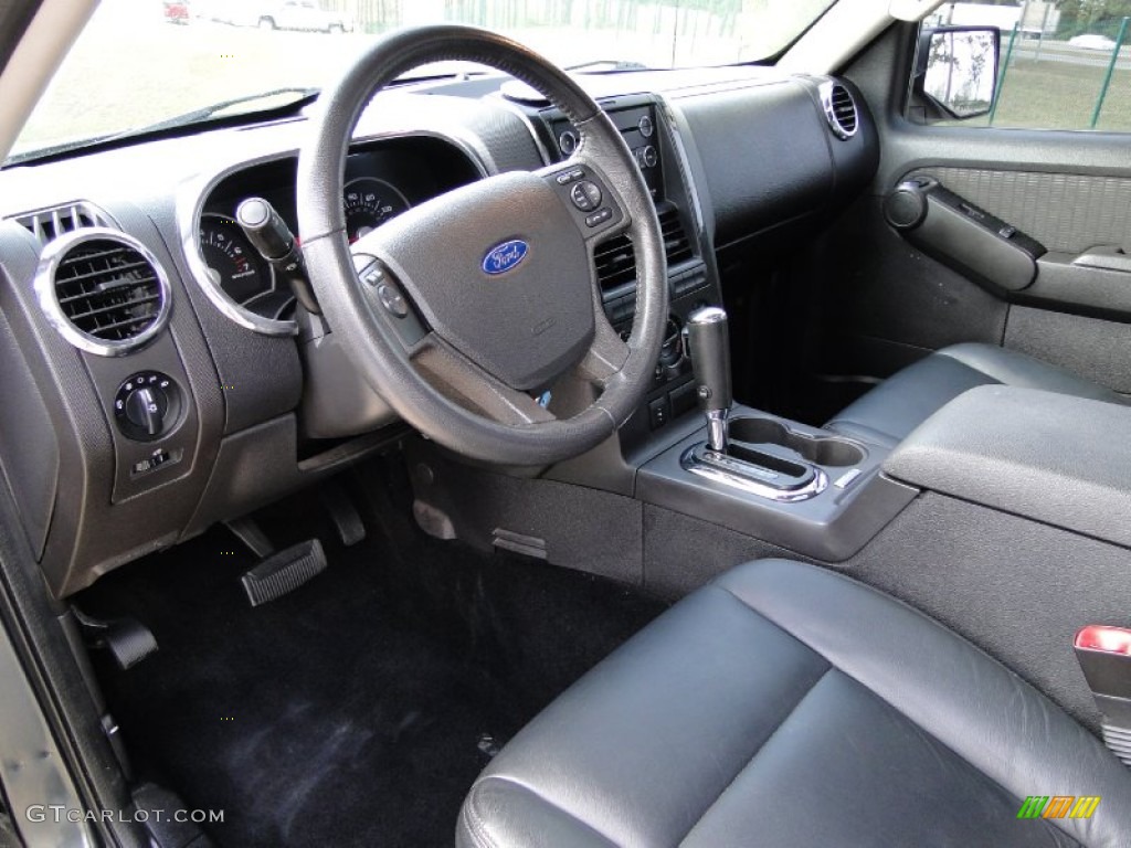 Black Interior 2009 Ford Explorer XLT Photo #56853323