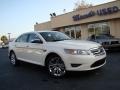 White Platinum Metallic Tri-Coat - Taurus Limited AWD Photo No. 33