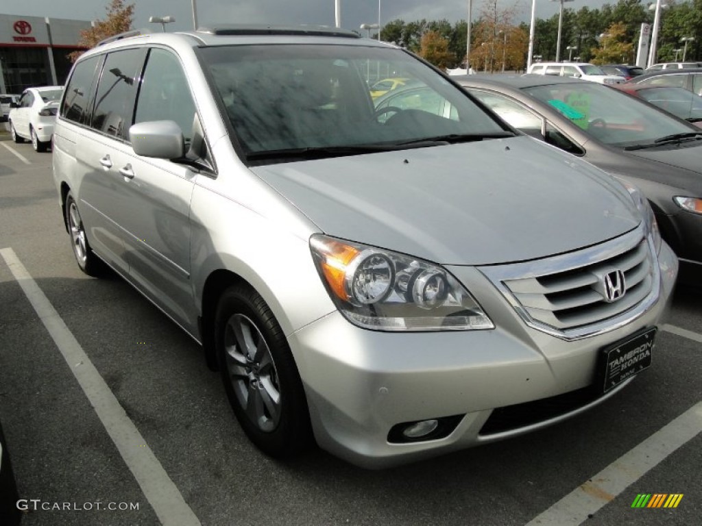 2010 Odyssey Touring - Alabaster Silver Metallic / Gray photo #1