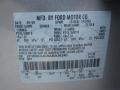 UX: Ingot Silver Metallic 2010 Ford Edge SEL Color Code