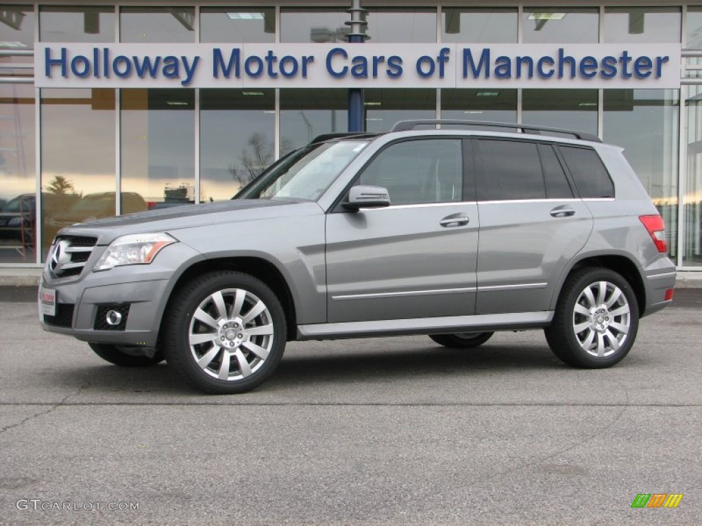 2012 GLK 350 4Matic - Palladium Silver Metallic / Black photo #1