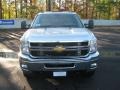 2012 Silver Ice Metallic Chevrolet Silverado 2500HD LTZ Crew Cab 4x4  photo #8