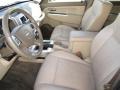 Pastel Pebble Beige 2010 Jeep Liberty Limited Interior Color