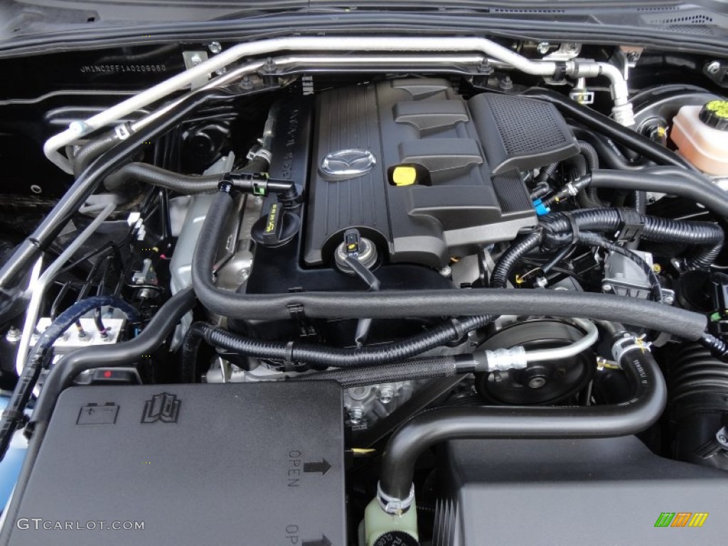2010 Mazda MX-5 Miata Grand Touring Hard Top Roadster 2.0 Liter DOHC 16-Valve VVT 4 Cylinder Engine Photo #56856773
