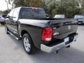 2009 Brilliant Black Crystal Pearl Dodge Ram 1500 Big Horn Edition Crew Cab  photo #3