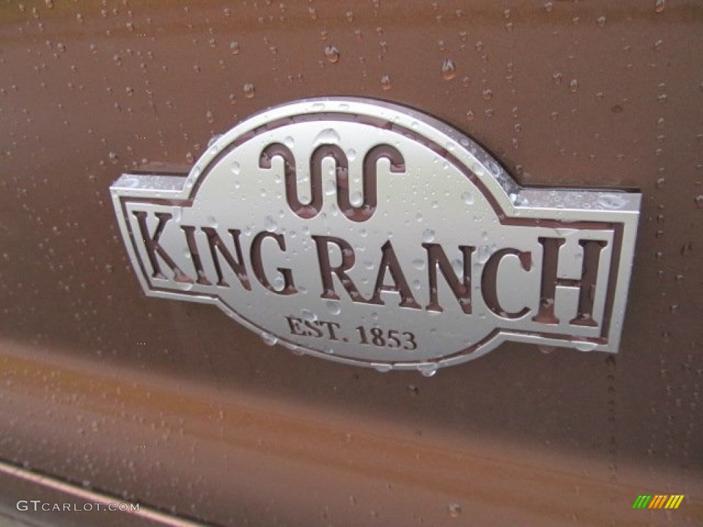 2012 F250 Super Duty King Ranch Crew Cab 4x4 - Golden Bronze Metallic / Chaparral Leather photo #4