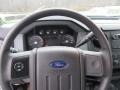 Steel 2012 Ford F250 Super Duty XL Crew Cab 4x4 Steering Wheel