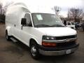 2009 Summit White Chevrolet Express Cutaway 3500 CargoMax 600  photo #3