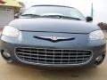 2002 Steel Blue Pearl Chrysler Sebring Limited Convertible  photo #3