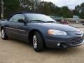 2002 Steel Blue Pearl Chrysler Sebring Limited Convertible  photo #5