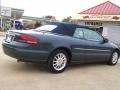 2002 Steel Blue Pearl Chrysler Sebring Limited Convertible  photo #7