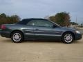 2002 Steel Blue Pearl Chrysler Sebring Limited Convertible  photo #13