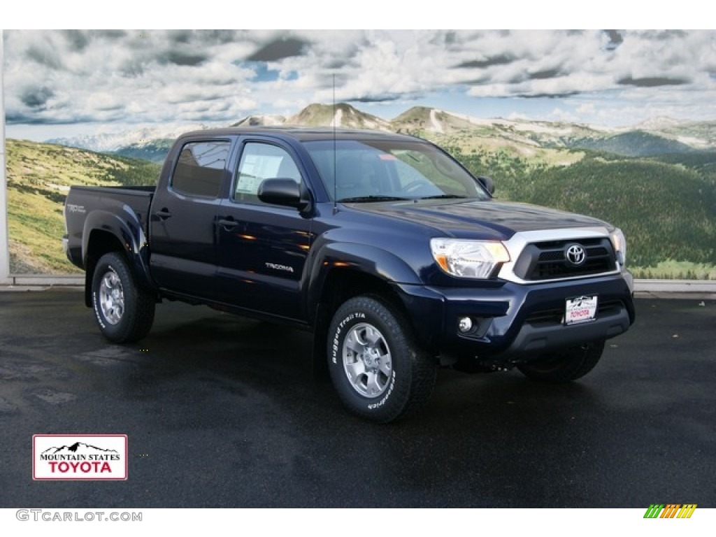 2012 Tacoma V6 TRD Double Cab 4x4 - Nautical Blue Metallic / Graphite photo #1