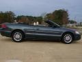 2002 Steel Blue Pearl Chrysler Sebring Limited Convertible  photo #15