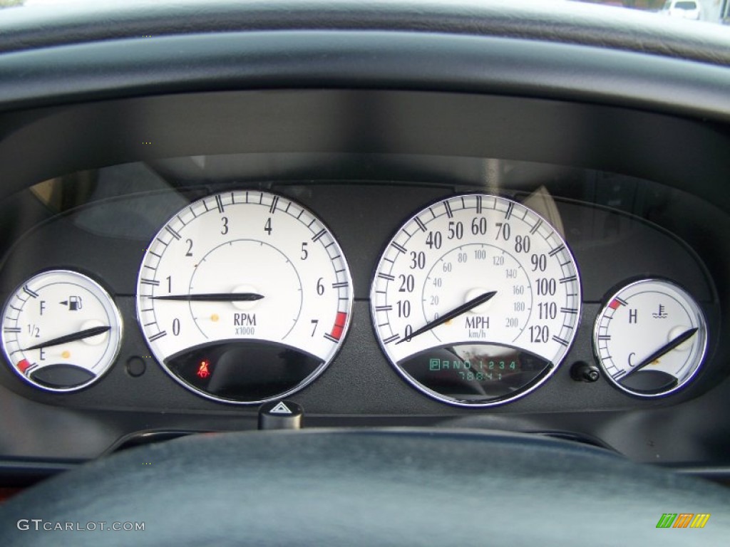 2002 Chrysler Sebring Limited Convertible Gauges Photo #56860340