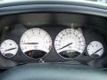  2002 Sebring Limited Convertible Limited Convertible Gauges