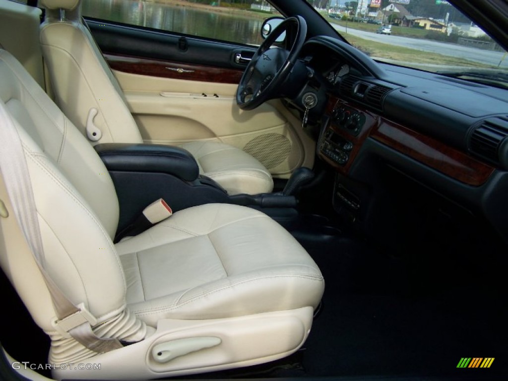 Sandstone Interior 2002 Chrysler Sebring Limited Convertible Photo #56860385