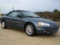 2002 Steel Blue Pearl Chrysler Sebring Limited Convertible  photo #48