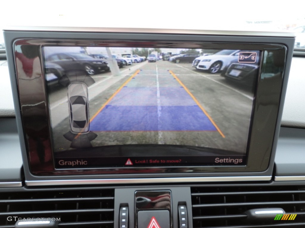 2012 Audi A6 3.0T quattro Sedan Rear View Camera Display Photo #56860559