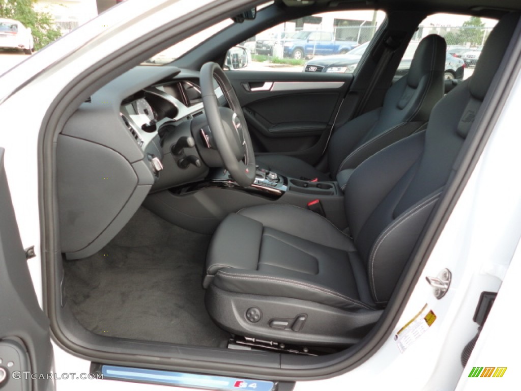 Drivers Seat in Black/Black 2012 Audi S4 3.0T quattro Sedan Parts
