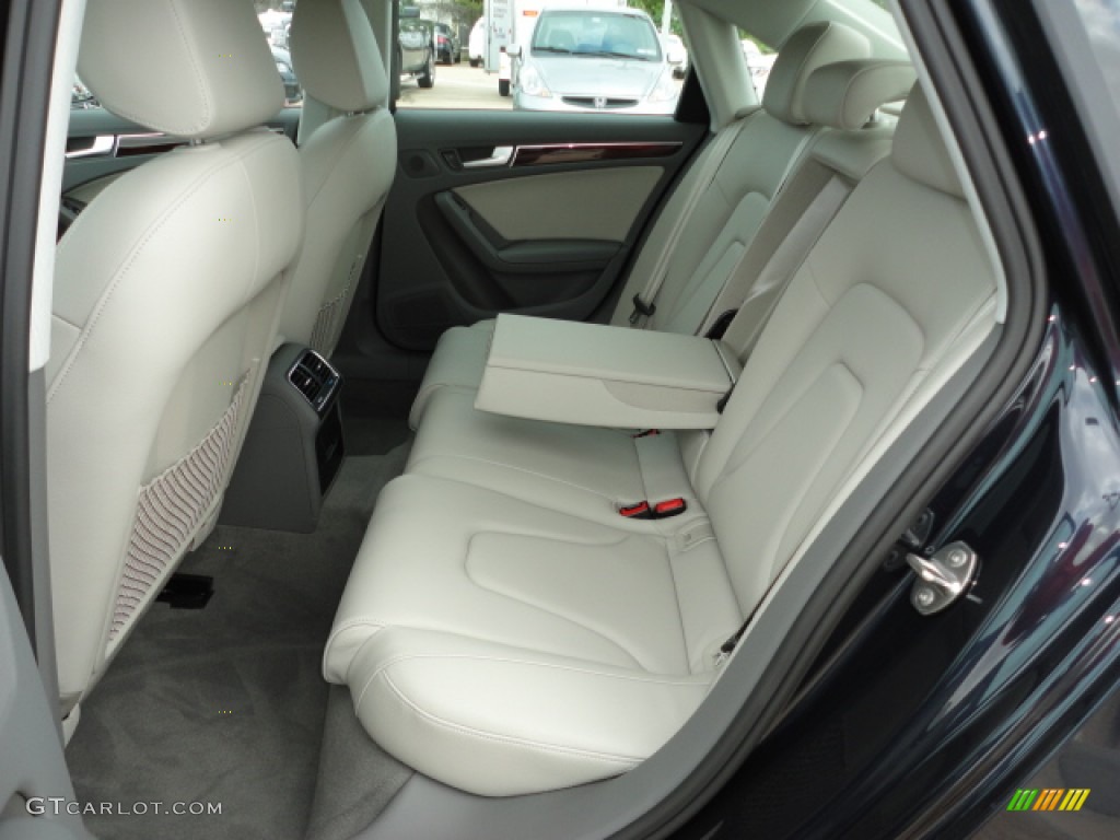 Light Gray Interior 2012 Audi A4 2.0T quattro Sedan Photo #56861375