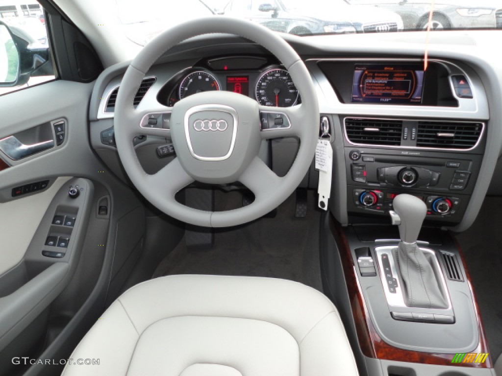 Light Gray Interior 2012 Audi A4 2.0T Sedan Photo #56861624