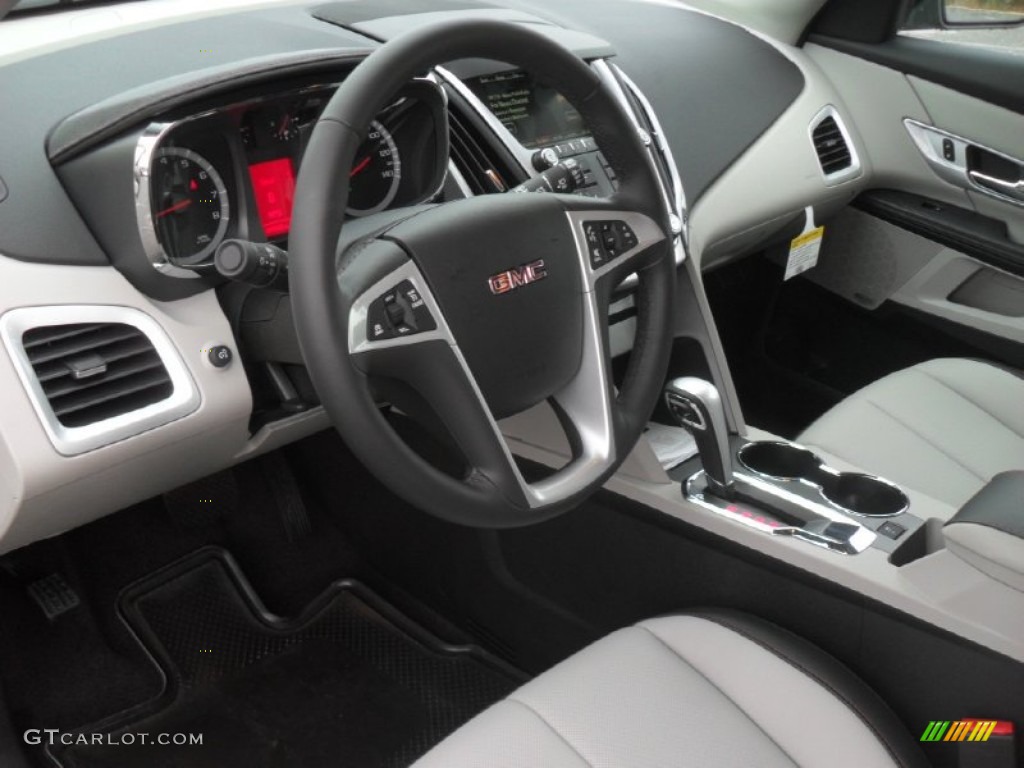 Light Titanium Interior 2012 GMC Terrain SLT Photo #56861984