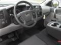 Dark Titanium 2012 Chevrolet Silverado 1500 Work Truck Extended Cab Interior Color
