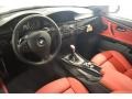 Coral Red/Black Prime Interior Photo for 2012 BMW 3 Series #56862318