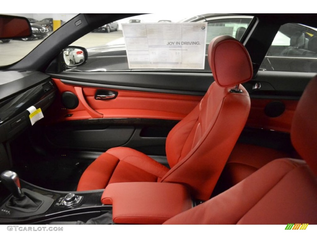 Coral Red/Black Interior 2012 BMW 3 Series 328i Coupe Photo #56862407