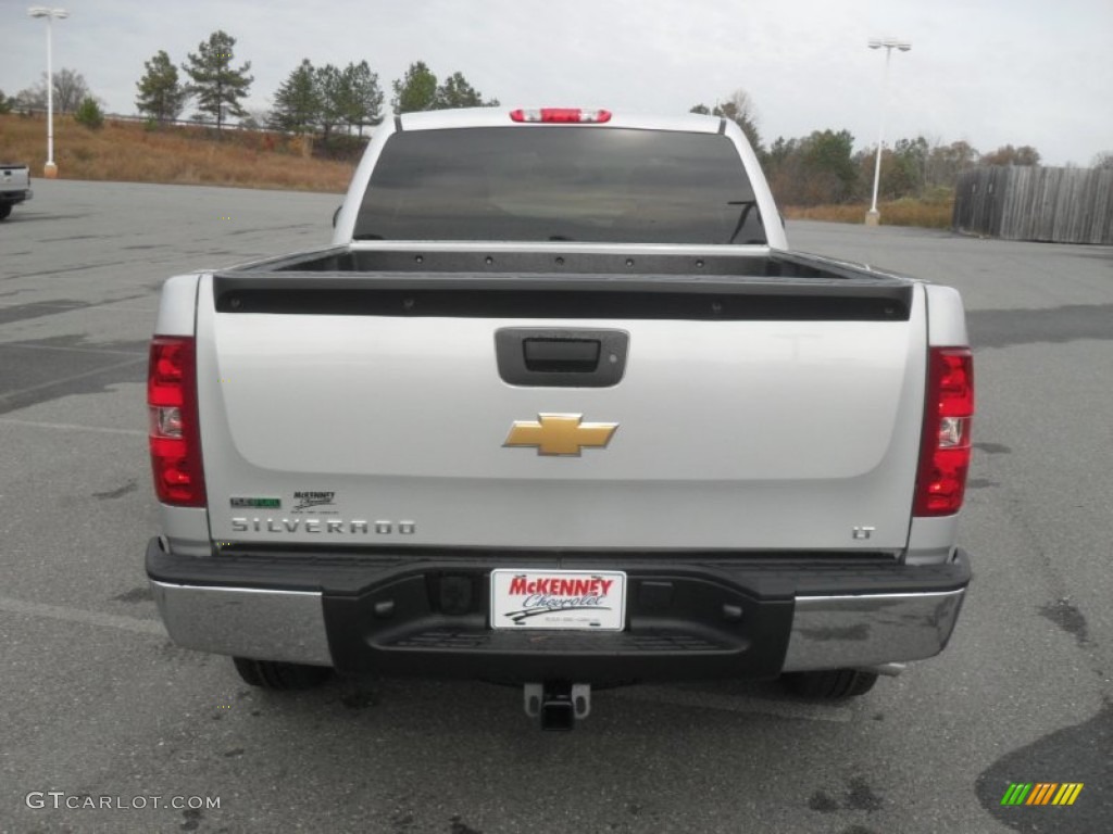 2012 Silverado 1500 LT Extended Cab 4x4 - Silver Ice Metallic / Ebony photo #3