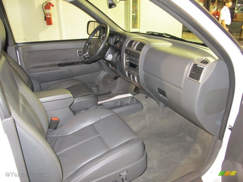 Very Dark Pewter Interior 2004 Chevrolet Colorado LS Crew Cab Photo #56862935