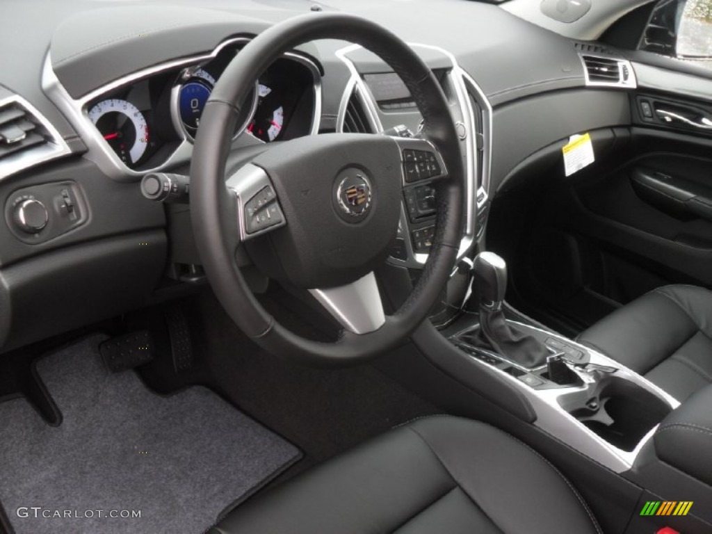 Ebony/Ebony Interior 2012 Cadillac SRX FWD Photo #56863979